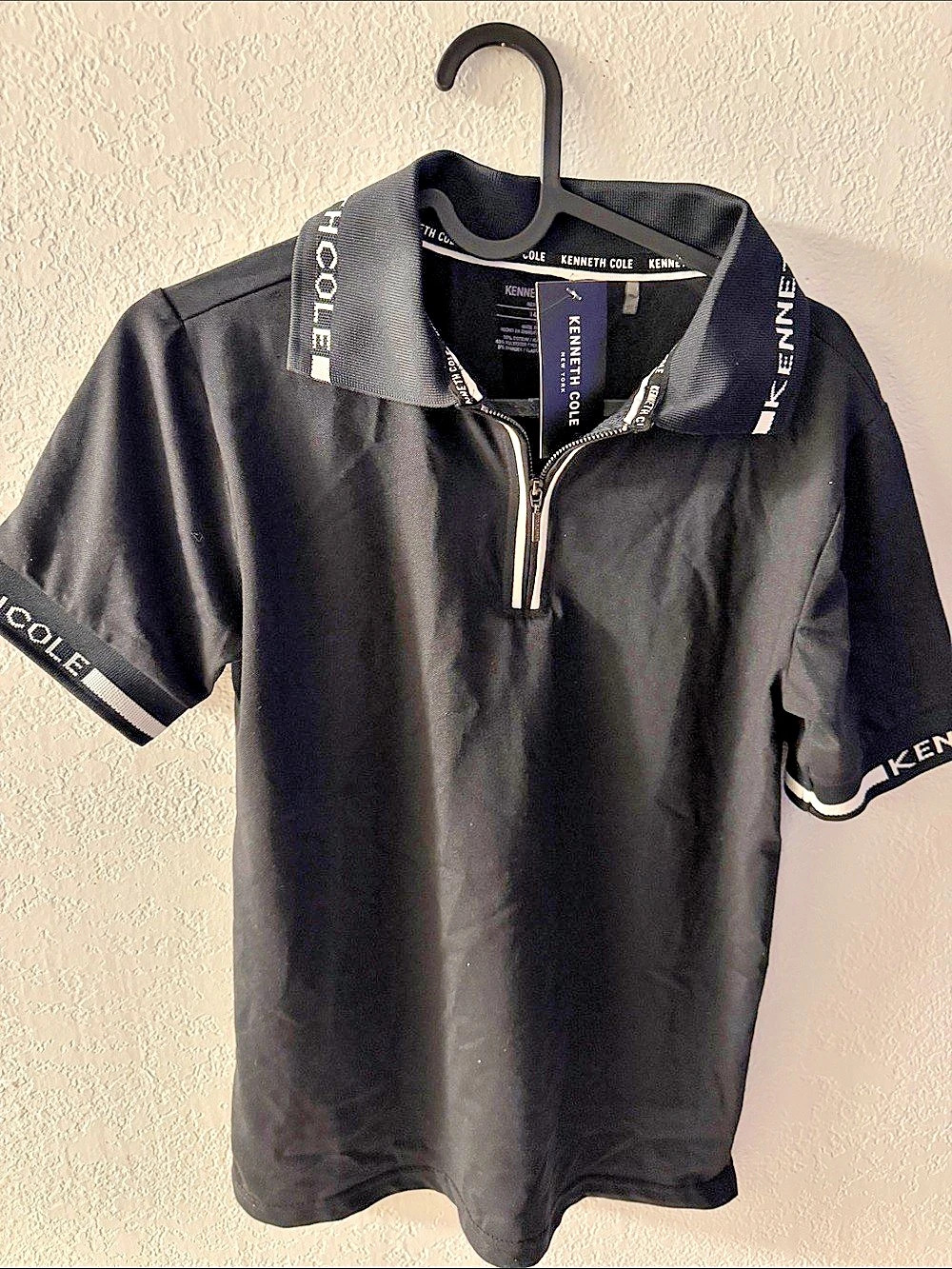 Kendall + Kylie Men's Black Polo Like New